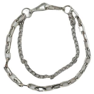 欧美金属链条裤链子配饰ins男女高街嘻哈小众挂裤子包包挂饰潮人