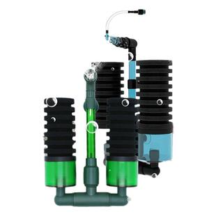 仟锐水妖精过滤器气动电动水妖精鱼缸虾缸雷龙缸反气举氧气泵