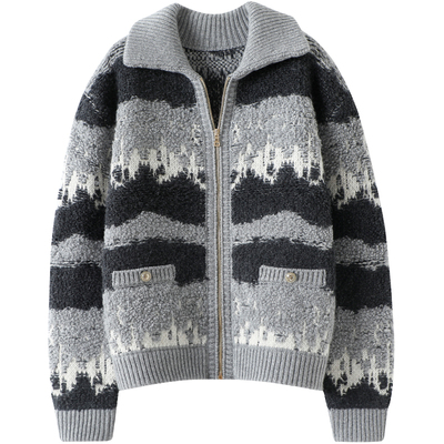 启超官方高端100%纯山羊绒衫