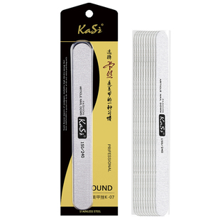 KaSi指甲锉专业磨指甲砂条美甲挫条抛光打磨修型海绵搓条工具套装