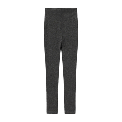 高端黑标金棉九分裤袜分段高弹力