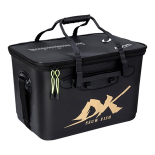 活鱼桶野钓专用多功能一体成型不可折叠加厚加硬壳带增氧泵钓鱼桶