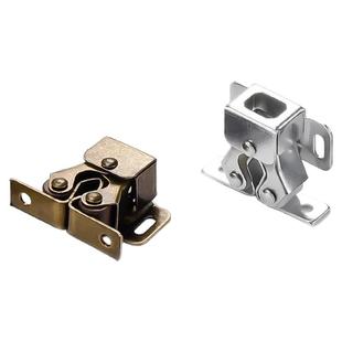 老式柜门五金配件磁吸橱柜锁扣吸合器门碰珠卡扣强力磁吸按压关门