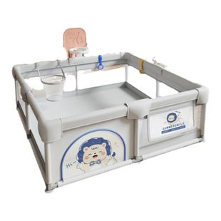 卡皮巴拉围栏婴儿客厅地上宝宝室内家用爬爬垫儿童爬行游戏防护栏