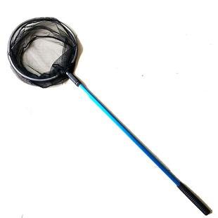 蓝精灵轻巧伸缩儿童捞鱼网折叠小鱼捞网蝌蚪龙虾网兜小口抄网包邮