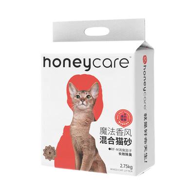 honeycare 好命天生猫砂魔法释香混合猫砂膨润土豆腐砂除臭低粉尘