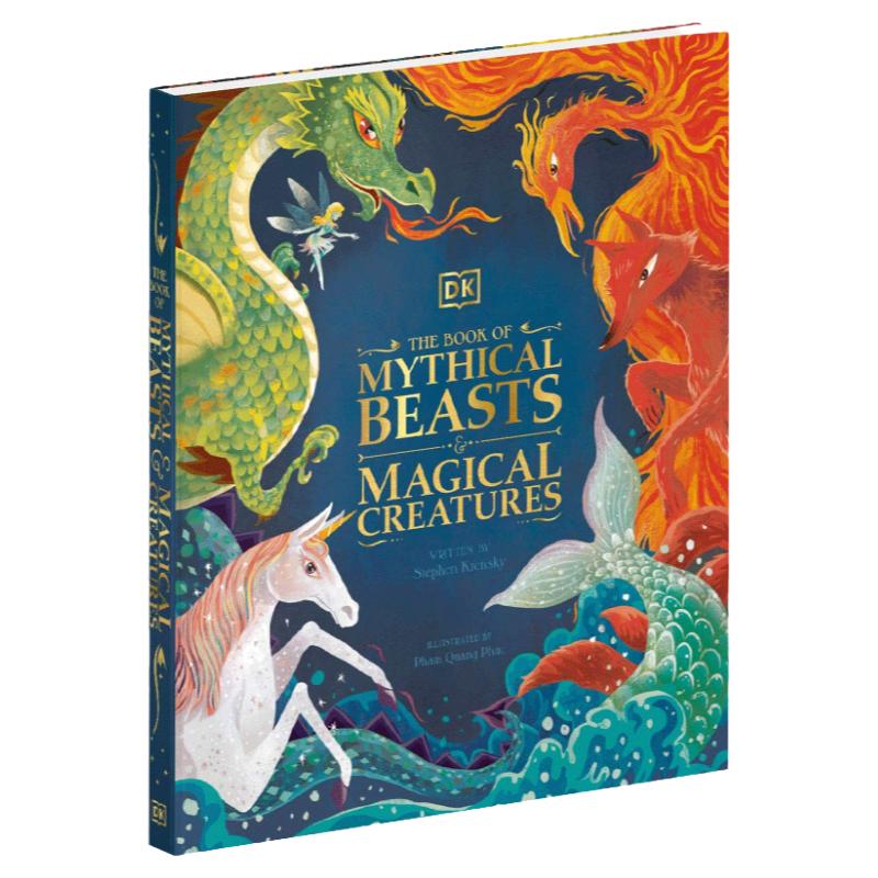 神兽与神奇生物百科 Mythical Beasts and Magical Creatures 英文原版 DK 英文版进口原版英语书籍