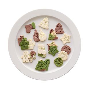 可爱卡通圣诞节仓鼠宠物零食工具 姜饼人花环圣诞礼物diy饼干模具