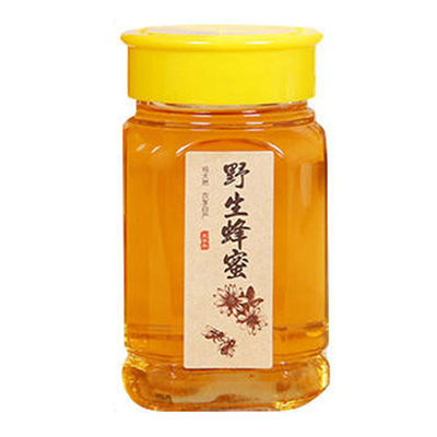 包邮无铅大小八角含盖1斤蜂蜜瓶