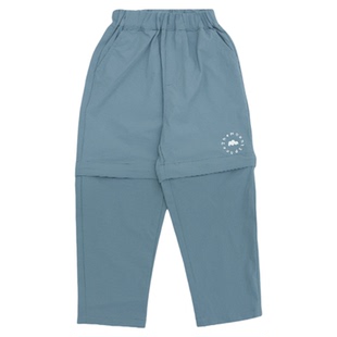 山系户外儿童可拆卸两穿裤子2026春夏季男童女童防水速干运动长裤