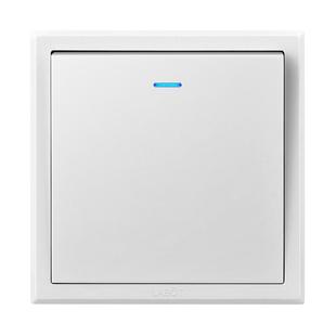 拉伯塔86型开关插座面板家用墙壁电灯单开双联双极1一开双控开关