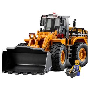 淘童年铲车玩具男孩仿真合金工程车推土机装载机儿童挖掘机玩具车