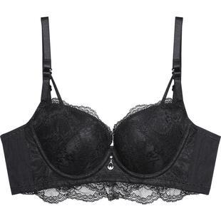 夏娃秘语性感内衣冬季薄款小胸显大聚拢乳胶内衣文胸小胸平胸专用