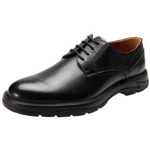 马内尔鞋子男士皮鞋结婚西装黑色皮鞋商务正装棕色男鞋M21021