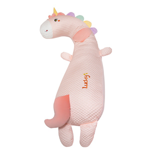 恐龙玩偶冰丝抱枕女生睡觉毛绒玩具公仔专用抱睡长条夹腿娃娃夏季