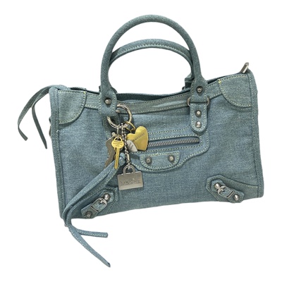 玛莎正品2026新款牛仔机车包女潮流百搭单肩斜挎手提包休闲简约风