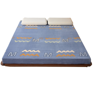 冬季加厚保暖牛奶绒记忆棉海绵床垫法兰绒软垫加绒床褥水晶绒薄款