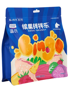 【犬粮赠品】蓝氏宠物零食乐-FUN系列缤果拌拌乐 蔬果混拼冻干35g