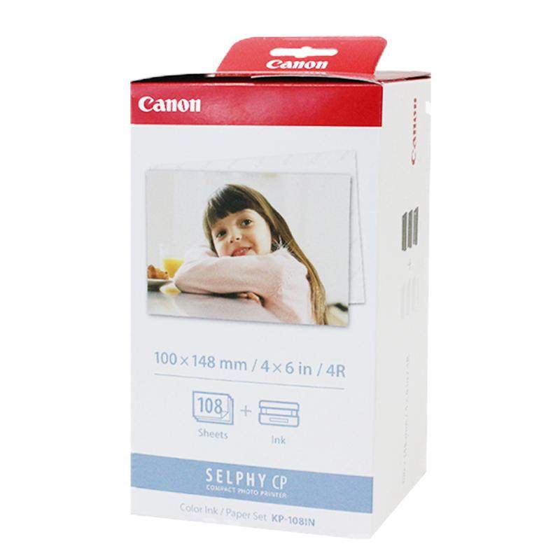 佳能CP1300/1200/1500照片打印机相纸5/6寸RP/KP-108IN原装KL36IP