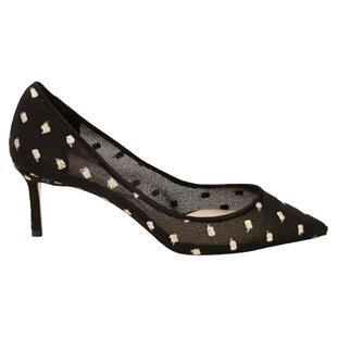 JIMMY CHOO 周仰杰JC同款女士尖头一脚蹬细跟高跟鞋银泰 301604