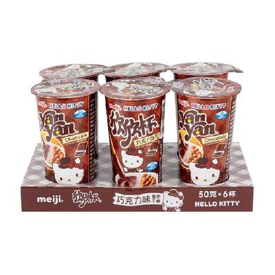 明治欣欣杯饼干50g×6筒