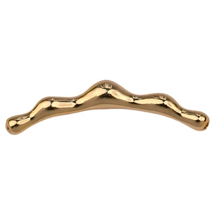 V.feel包金持久保色熔岩弯管diy手链项链串珠饰品配件手作材料