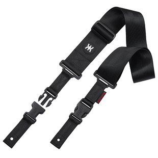 AMUMU吉他背带电吉他贝斯快拆肩带安全防脱插扣专利拨片收纳袋