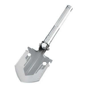 工兵铲多功能户外折叠兵工铲车载便携式铲子加厚钓鱼露营松土钢锹