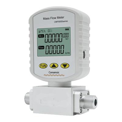气体流量计空气氧气氮气CMF8000便携式数字质量测量表工业高精度