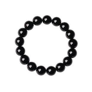 宫里上新黑曜石手串男士官方旗舰店天然水晶散珠手链男生生日礼物