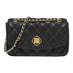 BOSSSUNWEN真皮包包女士菱格链条包头层牛皮女款单肩包斜挎腋下包