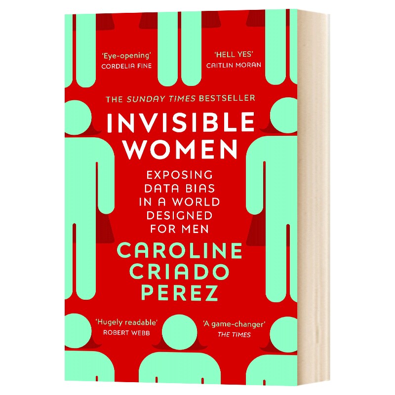 被隐形的女性 Invisible Women 英文原版 看不见的女人 数据角度分析性别偏见 发现日常生活中的性别偏见 进口原版英语书籍
