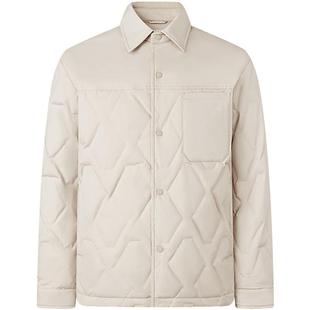 波司登奥莱秋季男士创新休闲时尚轻暖短款衬衫领轻薄羽绒服外套