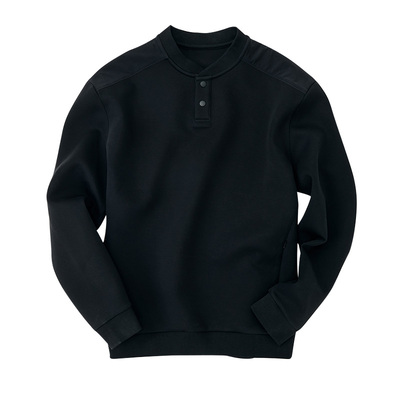 MrBu布先生标准版棒球领卫衣秋冬潮流字母亲肤男士长袖PT15611