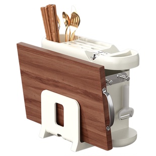 JOJO'S L. PD.杂货先生.厨房刀架收纳架带磨刀石单滑轮 |寂苦