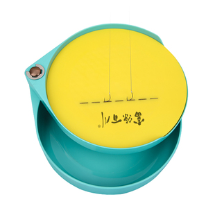 富源百川一线拉饵盘散炮盆强磁立钩浮水饵盒拉丝拉饵料盒耳盆饵盘