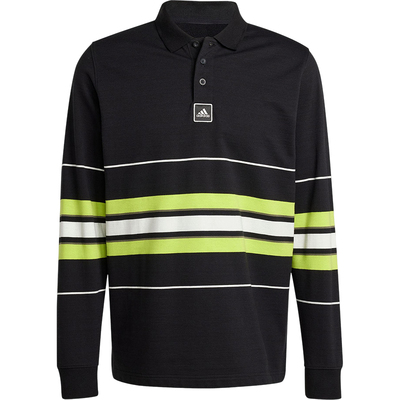 Adidas/阿迪达斯正品新款男士条纹休闲翻领运动POLO衫JD5391
