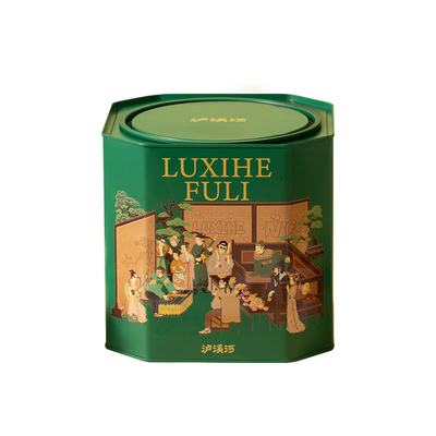 泸溪河桃酥饼干铁罐礼盒中式糕点心零食节日礼送长辈饼干礼盒特产