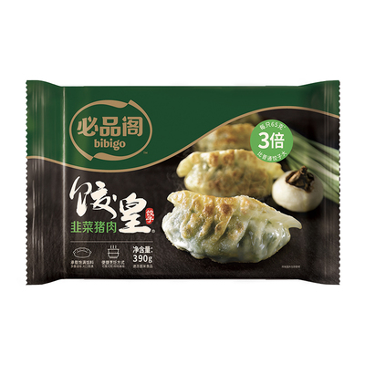 希杰必品阁韭菜猪肉饺子