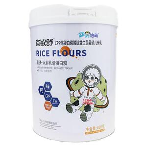 迪萌宜敏舒高铁氨基酸加肽营养米粉益生菌高铁水解乳清蛋白粉米糊