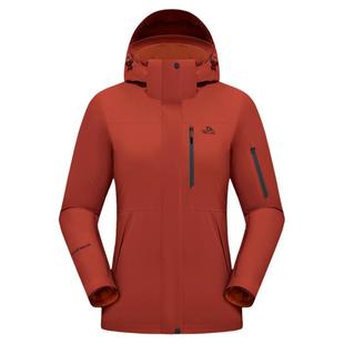 伯希和户外羽绒冲锋衣女25新款三合一可拆卸鹅绒内胆防水登山服男