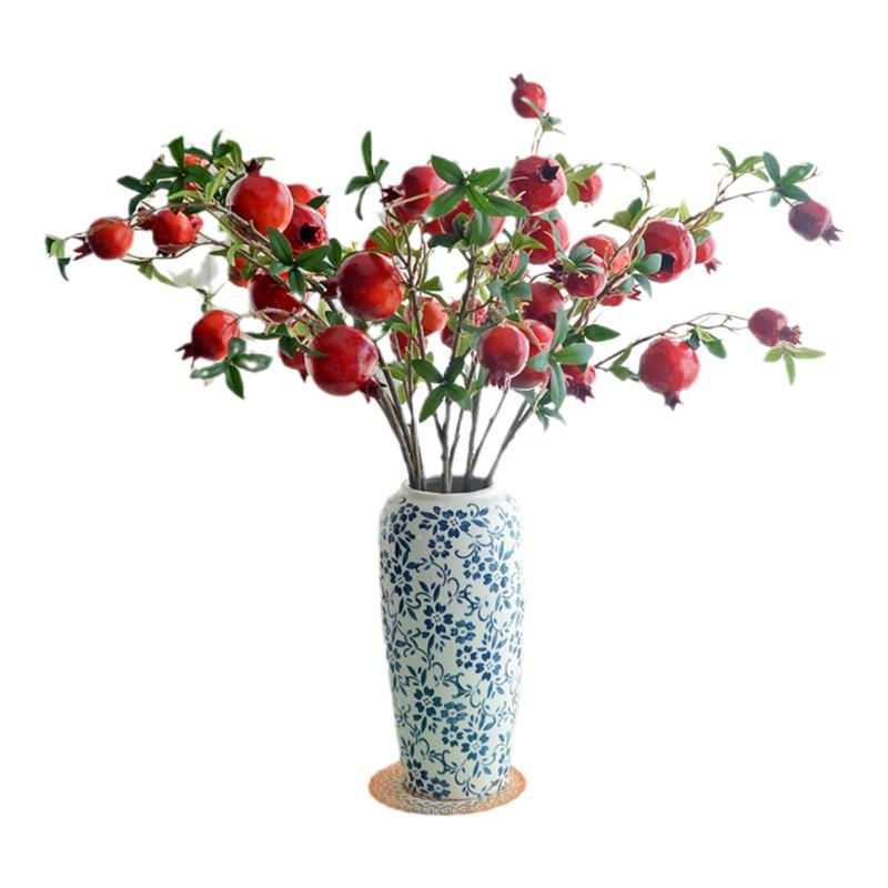 仿真花摆设餐桌果实树枝装饰品