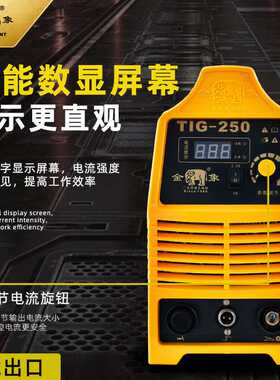 金象TIG-250家用小型氩弧焊机单用220v工业级全自动不锈钢电焊机
