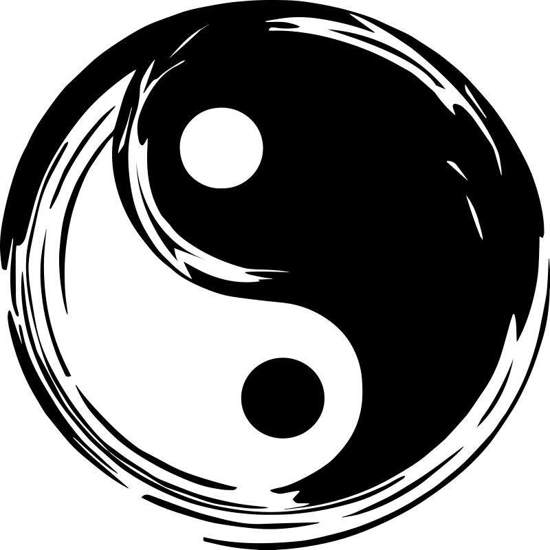 太极八卦墙壁装饰贴纸