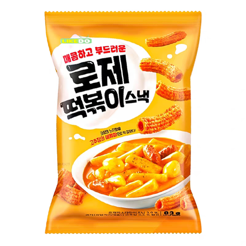 炒年糕条韩国涞可休闲零食