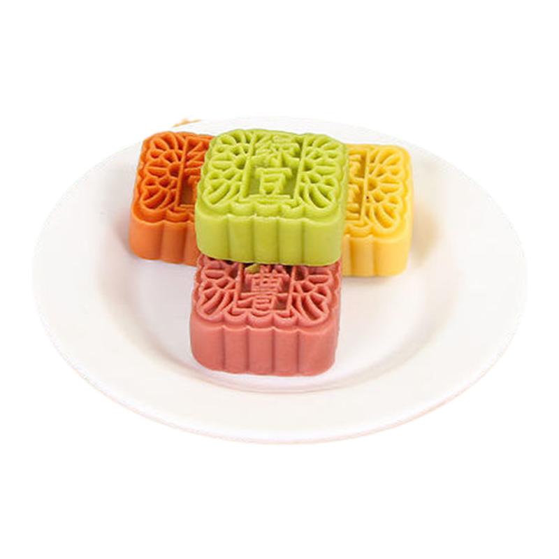 【买一送一】老式冰沙绿豆糕板栗糕独立包装休闲零食传统糕点整箱