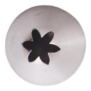 三能SN7081曲奇玫瑰花嘴 6齿挤花嘴 奶油裱花嘴 SN7082 7083 7084