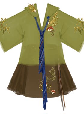 素羽华裳改良明制马面裙汉服女夏