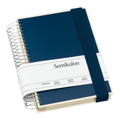 Semikolon螺旋式线圈笔记本加厚