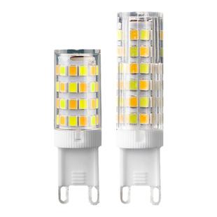 led灯珠超亮插脚g4灯泡g9光源灯泡高亮家用插泡220v三色变光吊灯